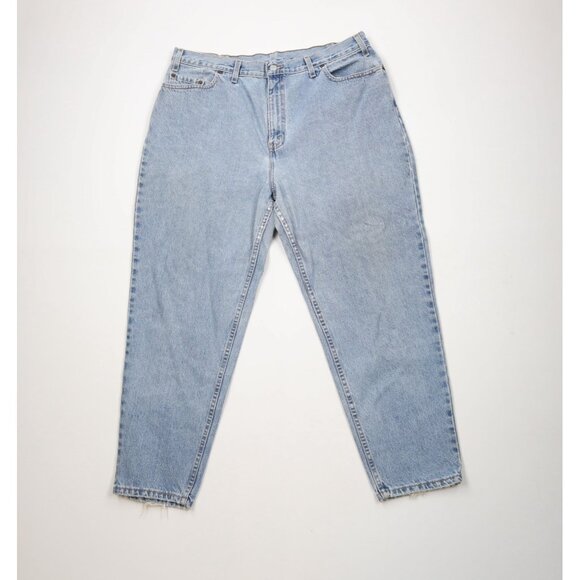 Vintage 90s Levis 550 Mens 38x29 Distressed Relaxed Fit Tapered Leg Denim Jeans